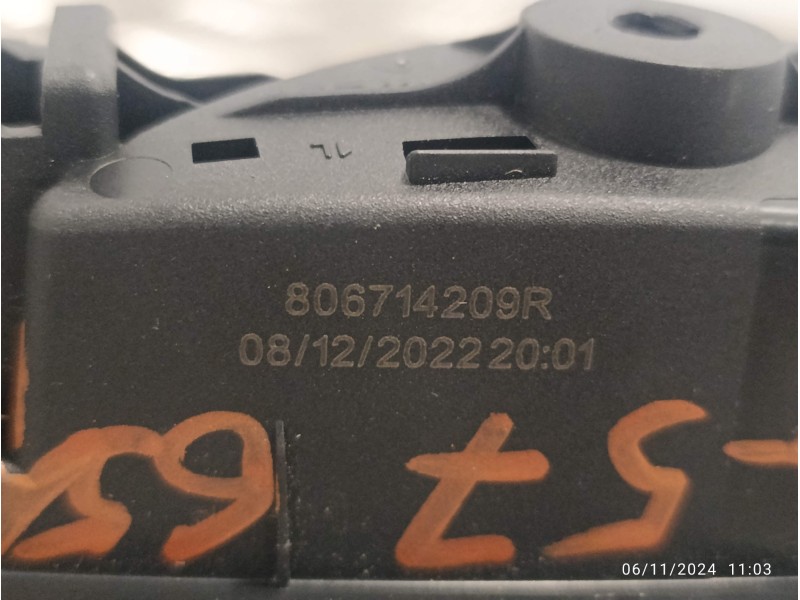 Recambio de maneta exterior delantera izquierda para renault clio v 1.0 tce referencia OEM IAM 806714209R  
