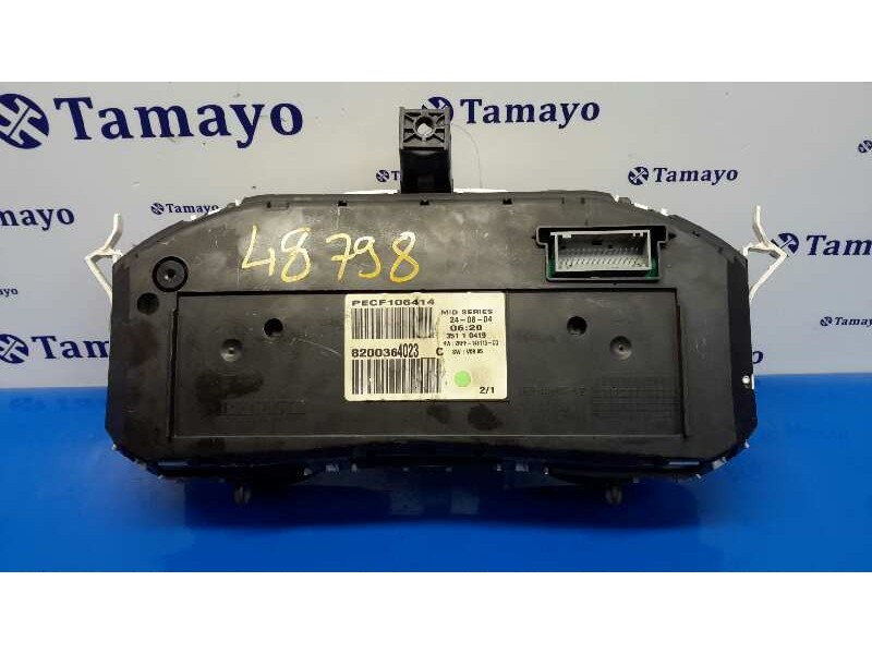 Recambio de cuadro instrumentos para renault megane ii berlina 3p referencia OEM IAM 8200364023C  35110419