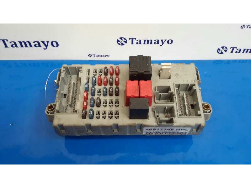 Recambio de caja reles / fusibles para fiat doblo (119) 1.9 jtd cat referencia OEM IAM 46817785NPL  46520600CPL