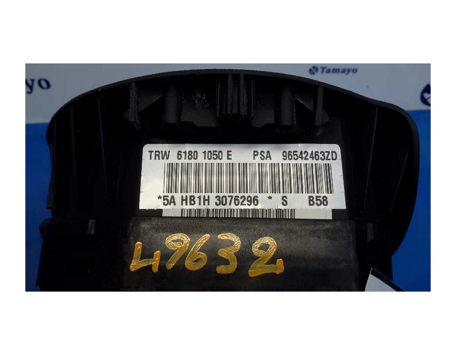 Recambio de airbag delantero izquierdo para citroën c4 picasso 2.0 hdi fap cat (rhr / dw10bted4) referencia OEM IAM 96542463ZD 5