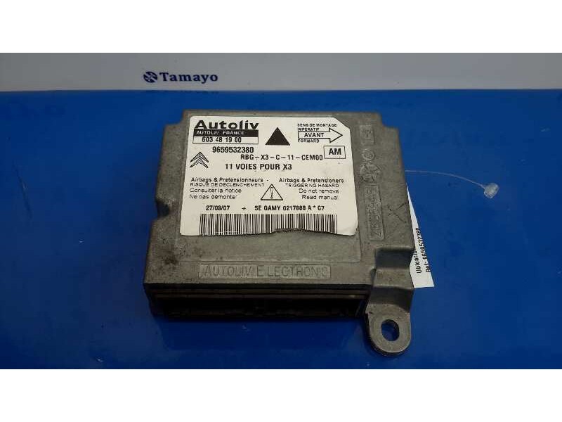 Recambio de centralita airbag para citroën c5 break 2.0 hdi fap cat (rhr / dw10bted4) referencia OEM IAM 9659532380  603481900