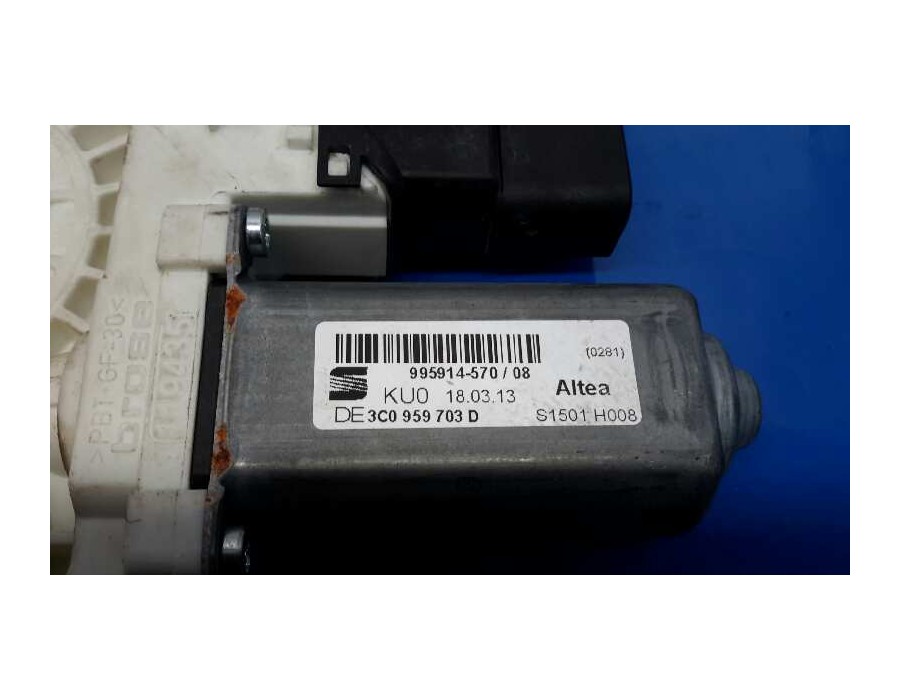 Recambio de motor elevalunas trasero izquierdo para seat altea xl (5p5) 2.0 tdi referencia OEM IAM 3C0959703D  995914570