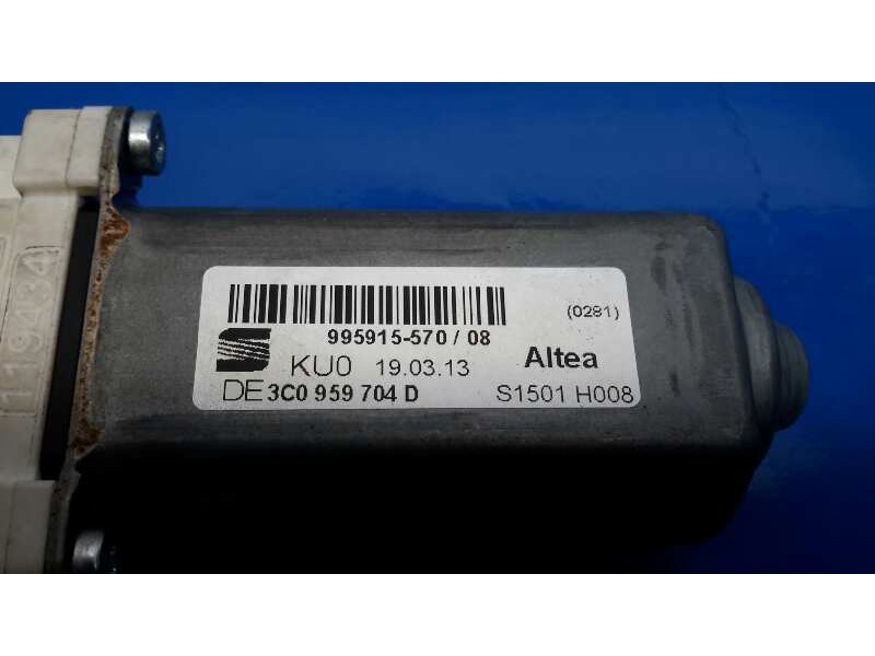 Recambio de motor elevalunas trasero derecho para seat altea xl (5p5) 2.0 tdi referencia OEM IAM 3C0959704D  995915570