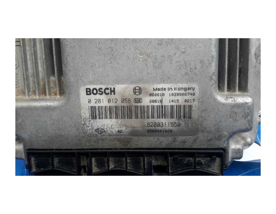 Recambio de centralita motor uce para renault espace iv (jk0) 2.2 dci turbodiesel referencia OEM IAM 0281012058 8200441820 82003