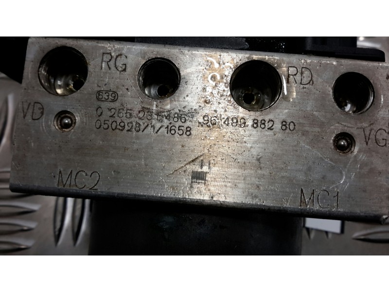 Recambio de abs para citroën c4 berlina 1.4 16v referencia OEM IAM 0265231486 0265800395 9649988280