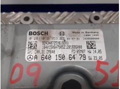 Recambio de centralita motor uce para mercedes-benz clase a (w169) 2.0 cdi cat referencia OEM IAM 0281012953 1039S00000 A6401506 2