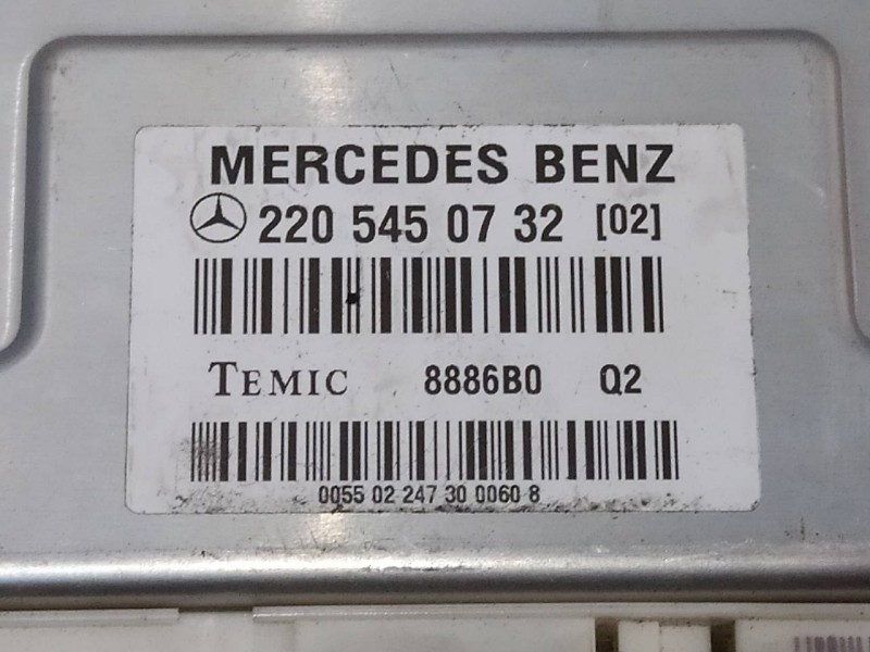 Recambio de centralita suspension para mercedes-benz clase s (w220) berlina 3.2 cdi cat referencia OEM IAM 2205450732  