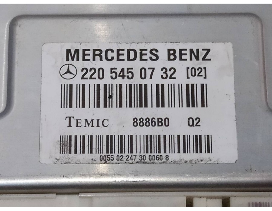 Recambio de centralita suspension para mercedes-benz clase s (w220) berlina 3.2 cdi cat referencia OEM IAM 2205450732  