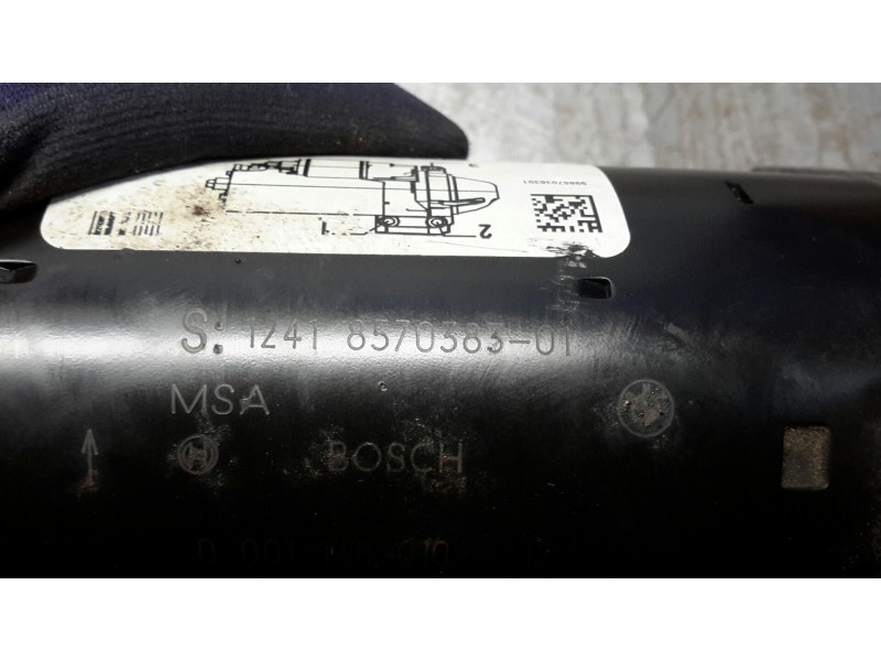 Recambio de motor arranque para bmw serie 5 lim. (f10) referencia OEM IAM 1241857038301  0001148010