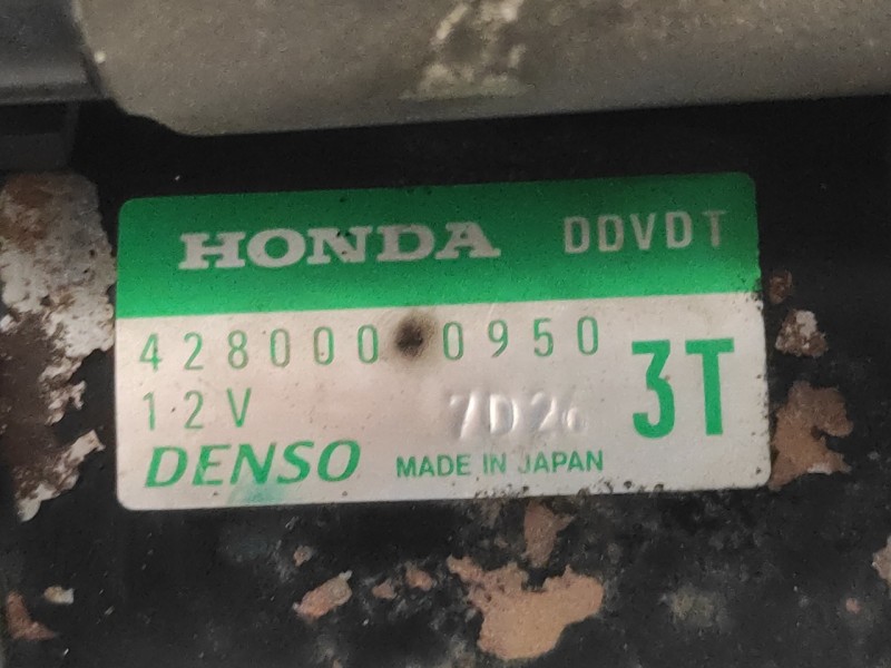 Recambio de motor arranque para honda jazz (gd1/5) 1.4 dsi cat referencia OEM IAM 4280000950  