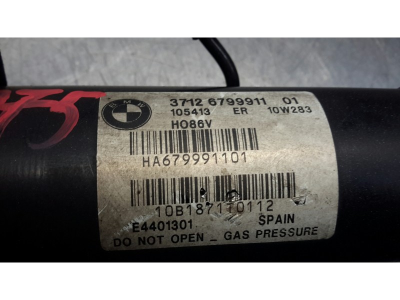 Recambio de amortiguador trasero izquierdo para bmw x3 (f25) 3.0 24v turbo referencia OEM IAM 3712679991101 735128142766 3712679
