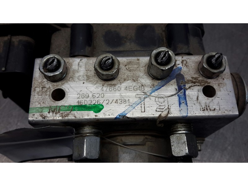Recambio de abs para nissan qashqai (j11) 1.6 dci turbodiesel cat referencia OEM IAM 476604EG1B 2265106516 0265956165