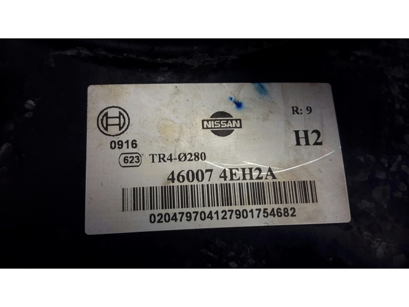 Recambio de servofreno para nissan qashqai (j11) 1.6 dci turbodiesel cat referencia OEM IAM 460074EH2A 0265005329 