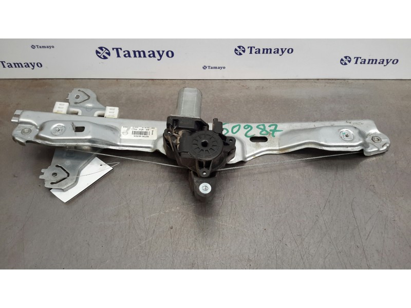 Recambio de elevalunas trasero derecho para nissan qashqai (j11) 1.6 dci turbodiesel cat referencia OEM IAM 827004EA0A  