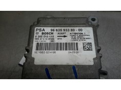 Recambio de centralita airbag para peugeot 207 1.4 referencia OEM IAM 9663593380  0285010110 2