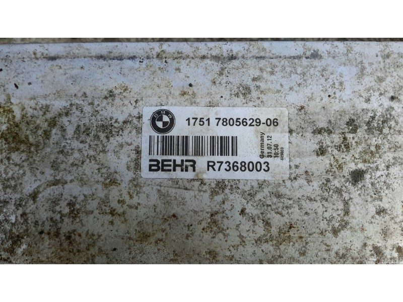 Recambio de intercooler para bmw serie 5 lim. (f10) referencia OEM IAM 1751780562906  R7368003