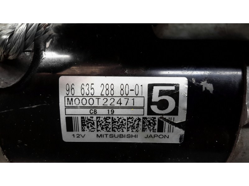 Recambio de motor arranque para peugeot 308 sw referencia OEM IAM 9663528880  M000T22471