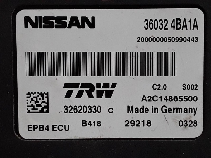 Recambio de modulo electronico para nissan qashqai (j11) 1.6 dci turbodiesel cat referencia OEM IAM 360324BA1A  
