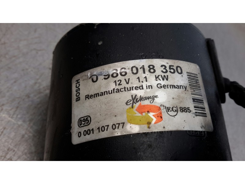 Recambio de motor arranque para opel astra h caravan 1.8 16v referencia OEM IAM 0001107077  0986018350