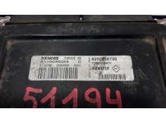 Recambio de centralita motor uce para renault megane i coupe fase 2 (da..) 1.6 referencia OEM IAM S110030054 8200055730 77001104 2