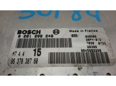 Recambio de centralita motor uce para citroën saxo 1.1 referencia OEM IAM 0261206246 M74415 9637838780 2