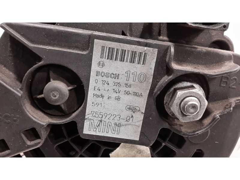 Recambio de alternador para bmw mini (r50,r53) 1.6 16v cat referencia OEM IAM 0124325158  