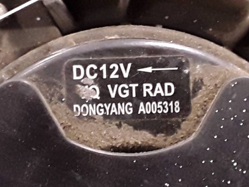 Recambio de electroventilador para kia carnival 2.9 crdi cat referencia OEM IAM A005318  
