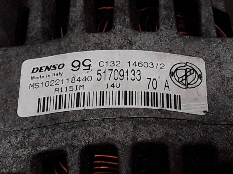 Recambio de alternador para fiat punto berlina (188) 1.2 cat referencia OEM IAM MS1022118440 A115IM 51709133