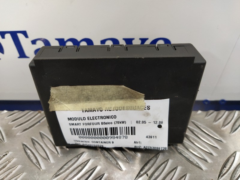Recambio de modulo electronico para smart forfour básico (70kw) referencia OEM IAM A4548202526  A2C53096739