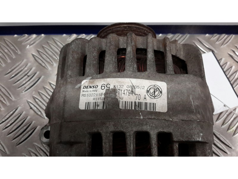 Recambio de alternador para fiat punto (evo) (199) 1.4 cat referencia OEM IAM MS1022118430 A115IM 51714794