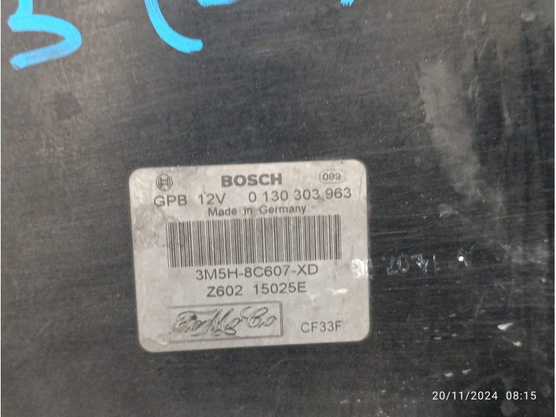 Recambio de electroventilador para mazda 3 berlina (bk) referencia OEM IAM 3M5H8C607XD  0130303963