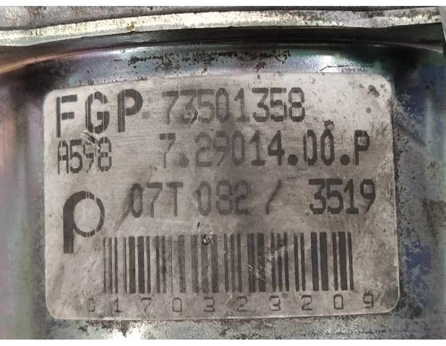 Recambio de depresor freno / bomba vacio para fiat panda (169) 1.3 jtd cat referencia OEM IAM 73501358  72901400P
