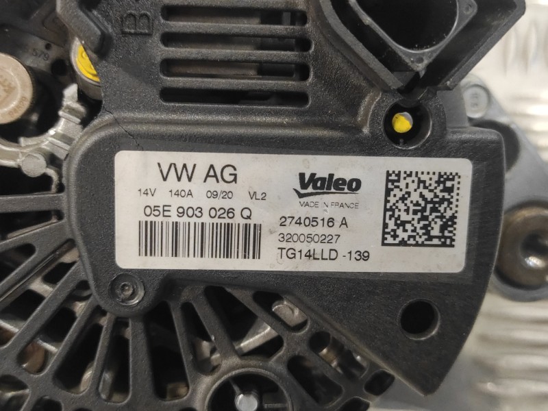Recambio de alternador para seat ibiza (kj1) 1.0 tsi referencia OEM IAM 05E903026Q  2740516A