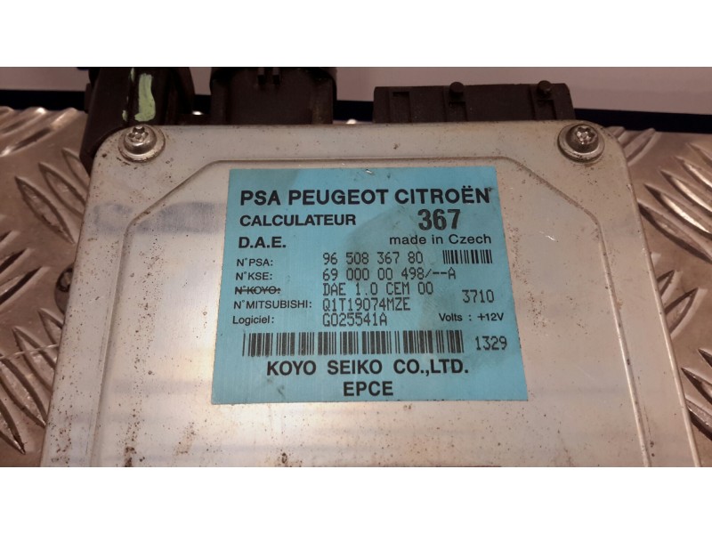 Recambio de modulo electronico para citroën c2 1.4 hdi referencia OEM IAM 9650836780 G025541A Q1T19074MZE