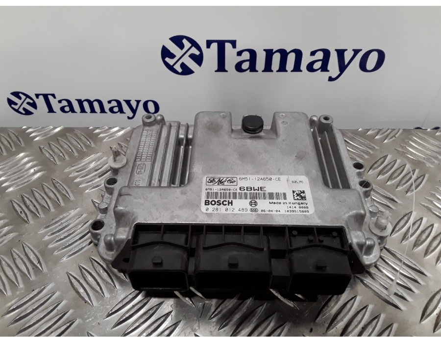 Recambio de centralita motor uce para ford focus berlina (cap) 1.6 tdci cat referencia OEM IAM 0281012489 1039S15809 6M5112A650C