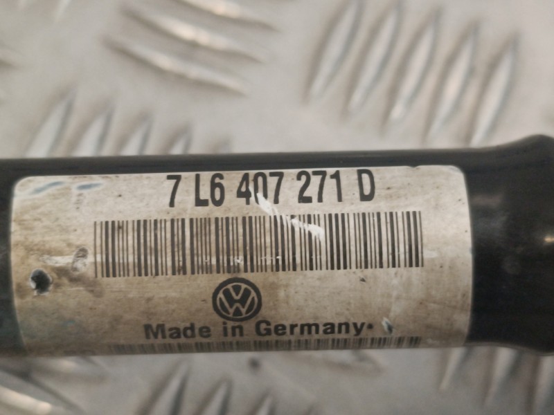 Recambio de transmision delantera izquierda para volkswagen touareg (7la) 2.5 tdi referencia OEM IAM 7L6407271D  8250160598014A