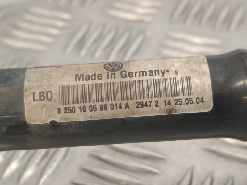 Recambio de transmision delantera izquierda para volkswagen touareg (7la) 2.5 tdi referencia OEM IAM 7L6407271D  8250160598014A