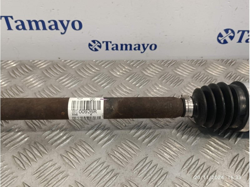 Recambio de transmision delantera derecha para renault clio iv referencia OEM IAM 391000926R  