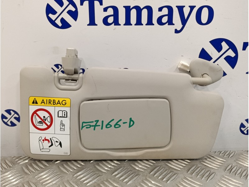 Recambio de parasol derecho para subaru xv (g5) sport plus referencia OEM IAM   