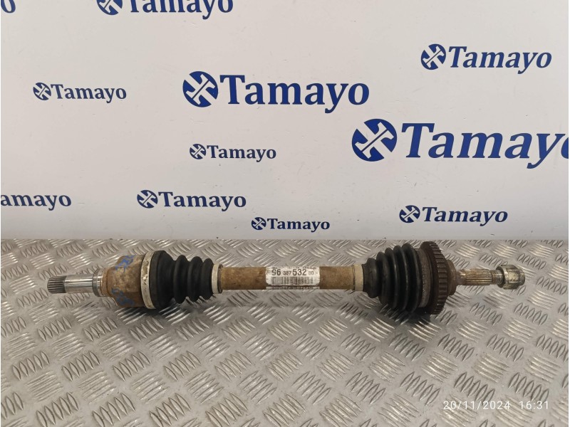 Recambio de transmision delantera izquierda para peugeot 206 berlina referencia OEM IAM 9638753280  