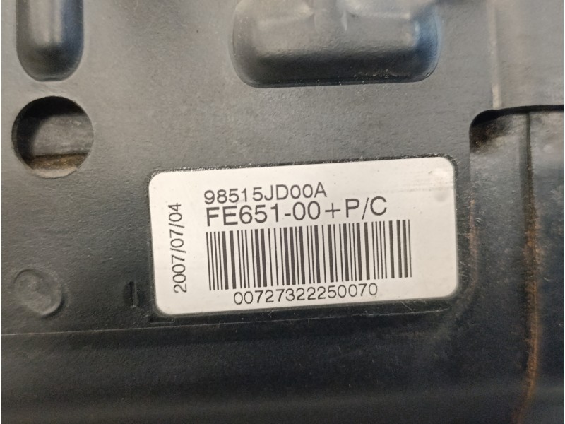 Recambio de airbag delantero derecho para nissan qashqai (j10) 2.0 dci turbodiesel cat referencia OEM IAM 98515JD00A  FE65100