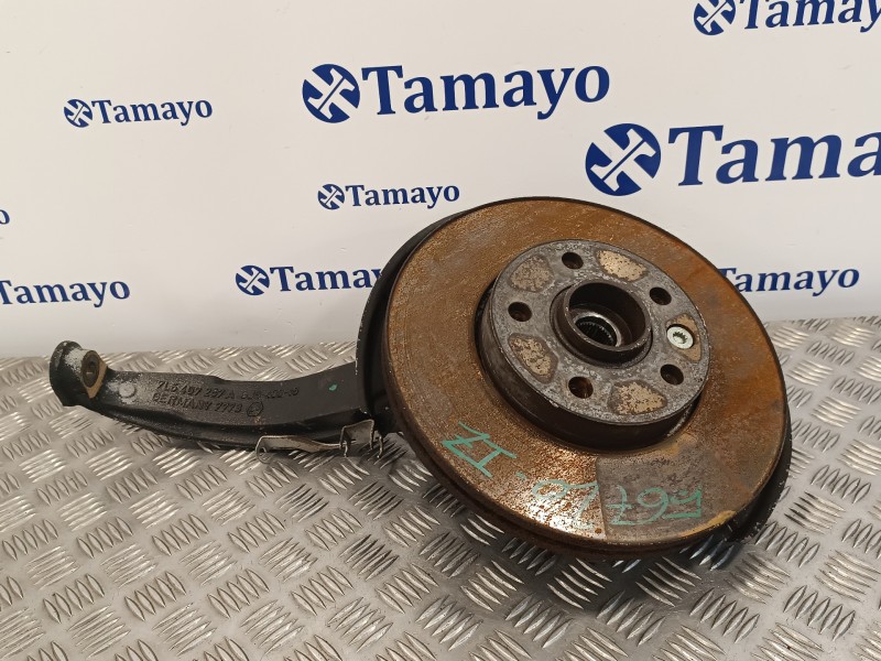 Recambio de mangueta delantera izquierda para volkswagen touareg (7la) 2.5 tdi referencia OEM IAM 7L6407257A  GJS40015