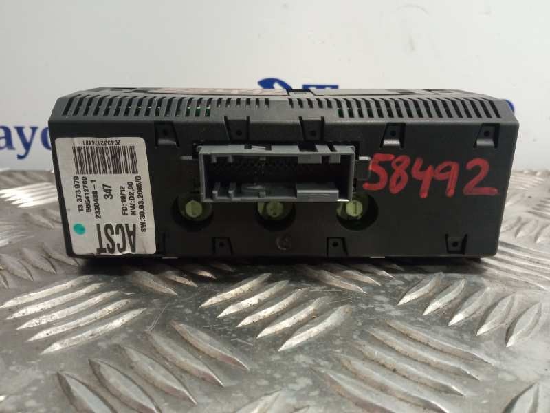 Recambio de pantalla multifuncion para opel corsa d referencia OEM IAM 13373979 23304881 565412769