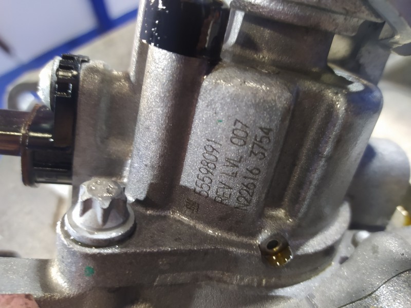 Recambio de despiece caja cambios para opel mokka 1.6 cdti dpf referencia OEM IAM 555755391  