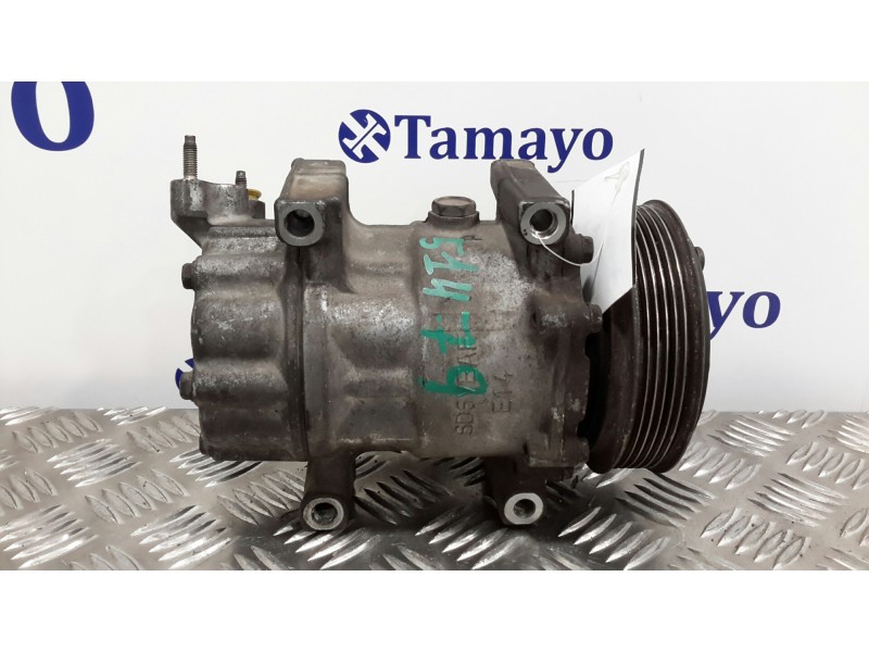 Recambio de compresor aire acondicionado para citroën c3 1.4 hdi referencia OEM IAM SD6V121439F  9646273380