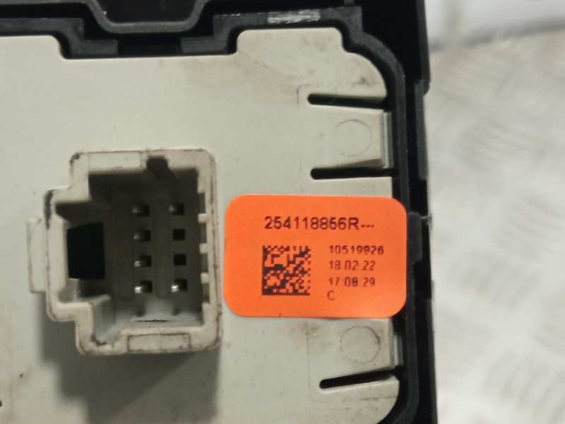 Recambio de mando elevalunas delantero izquierdo para renault twingo (co6) referencia OEM IAM 254118856R  