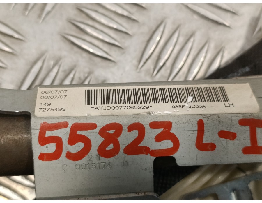 Recambio de airbag cortina delantero izquierdo para nissan qashqai (j10) 2.0 dci turbodiesel cat referencia OEM IAM 985P1JD00A 6