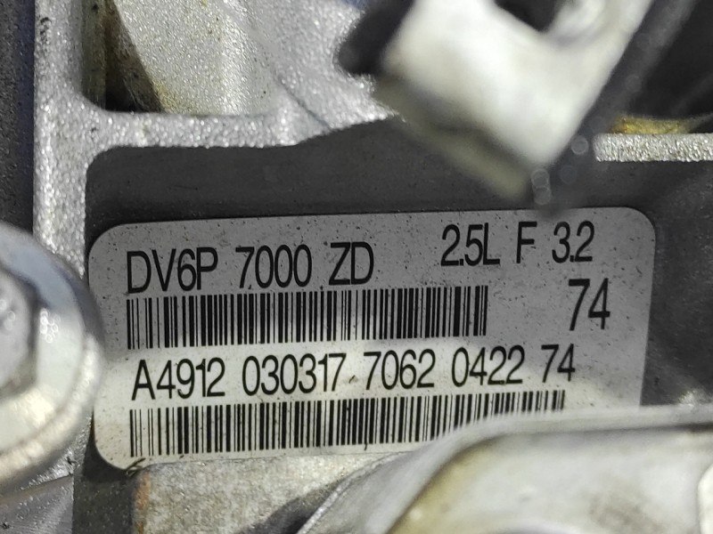 Recambio de caja cambios para ford transit connect referencia OEM IAM DV6P7000ZD  