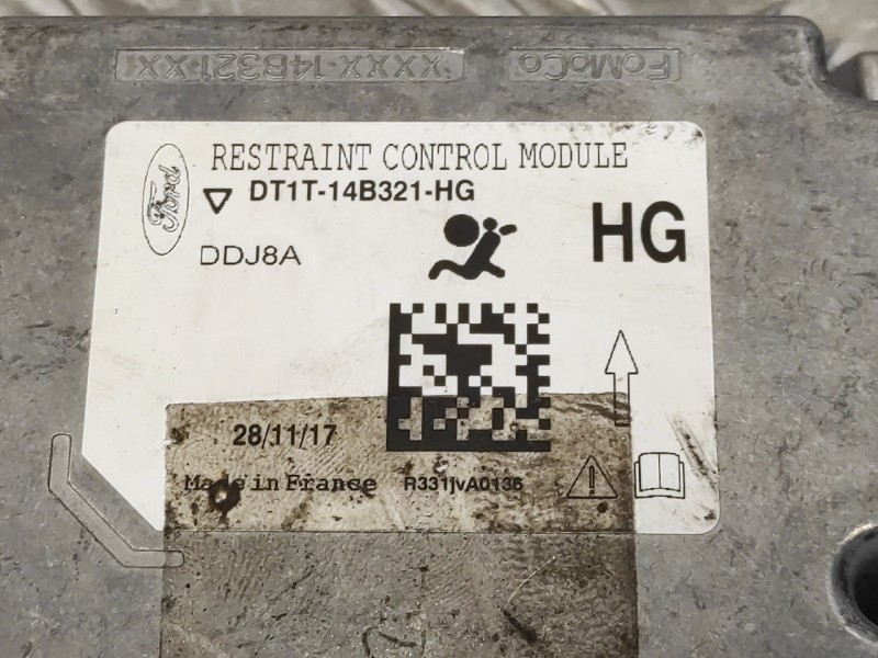 Recambio de centralita airbag para ford transit connect referencia OEM IAM DT1T14B321HG  