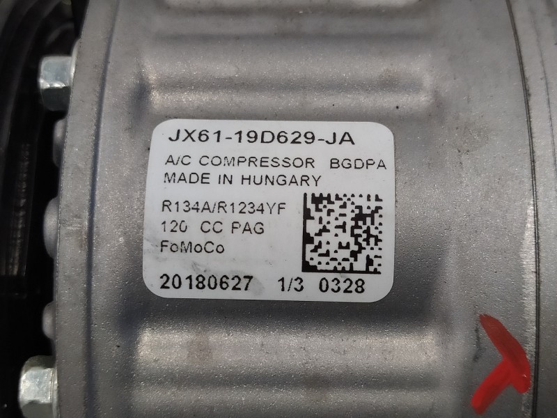 Recambio de compresor aire acondicionado para ford transit connect 1.5 tdci cat referencia OEM IAM JX6119D629JA  